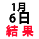 ナンバーズ３結果　2016年1月6日水・第4311回